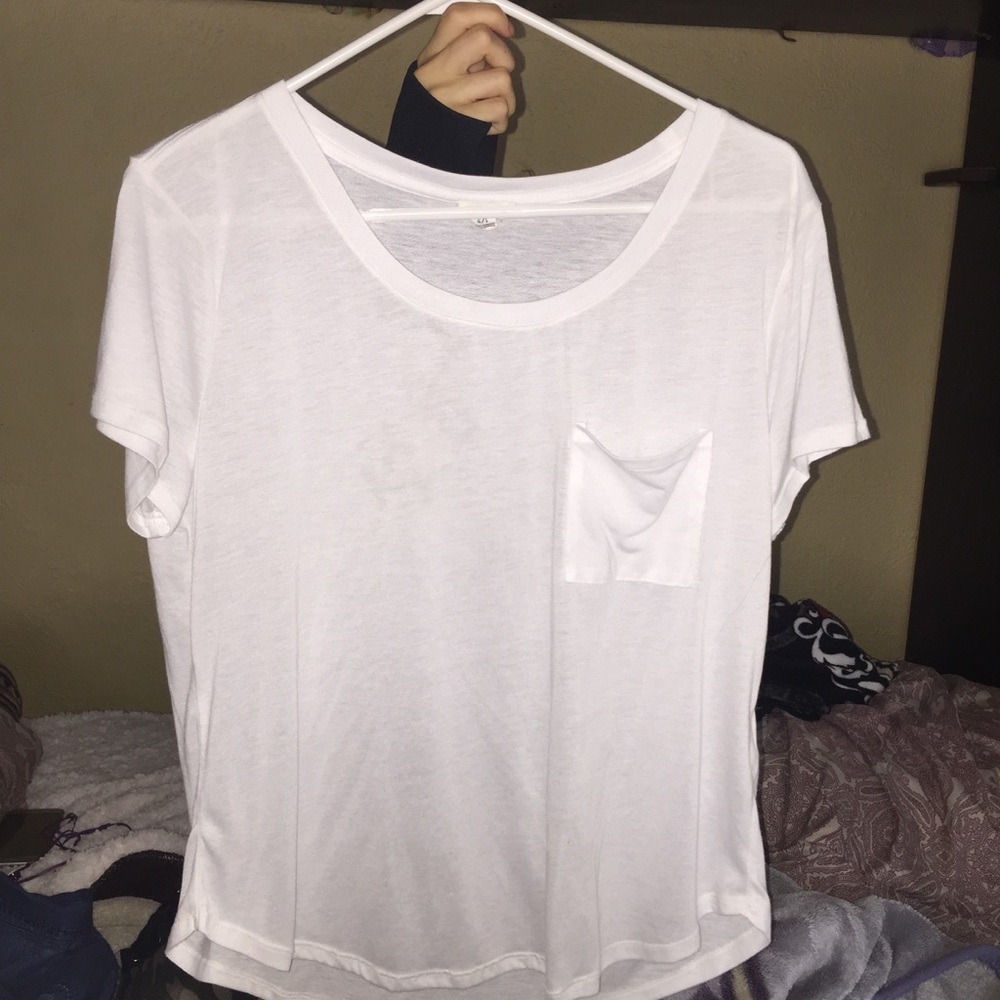 Simple white shirt